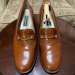 Vintage Cole Haan Italian Leather Loafers.  Size 10